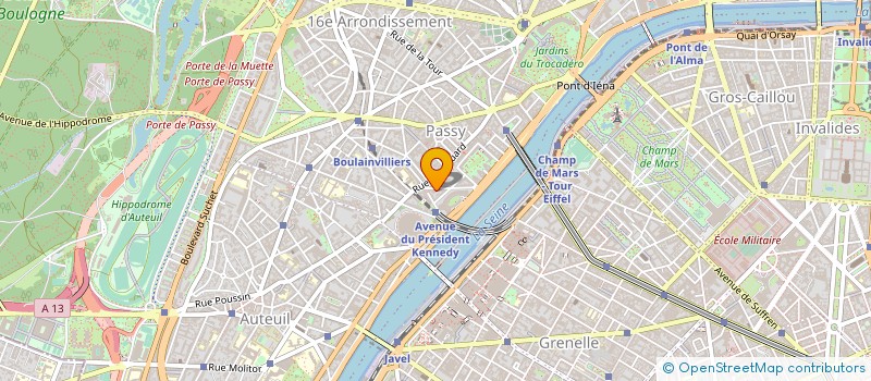localisation de l'entreprise MONSIEUR PIERRE CHAULEUR à PARIS
