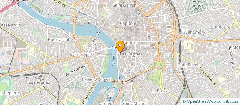 localisation de l'entreprise MONSIEUR PIERRE CHAUMONT à TOULOUSE