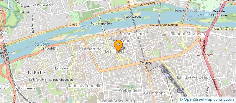 localisation de l'entreprise MONSIEUR PIERRE CHAUTEMPS à TOURS