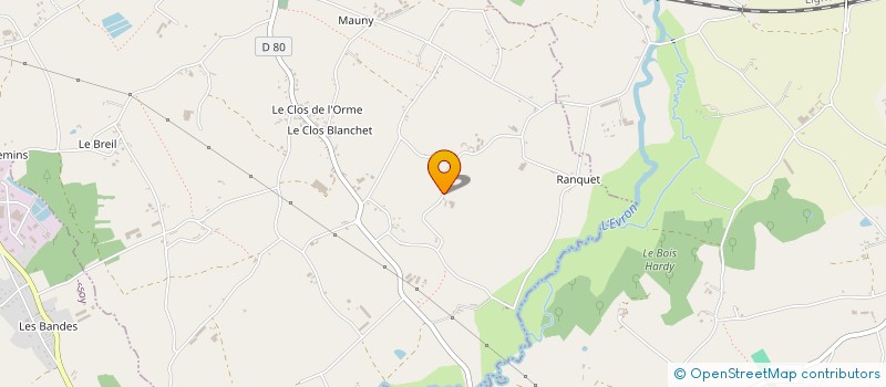 localisation de l'entreprise MONSIEUR PIERRE CHAUVEL à POMMERET