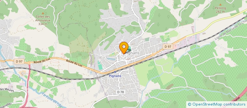 localisation de l'entreprise MONSIEUR PIERRE CHAUVIER  PIGNANS