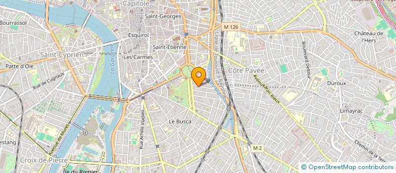 localisation de l'entreprise MONSIEUR PIERRE CHEDE  TOULOUSE