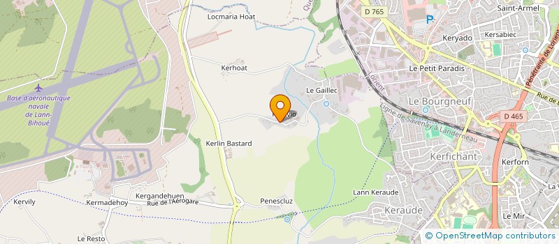 localisation de l'entreprise MONSIEUR PIERRE CHEGARD à PLOEMEUR