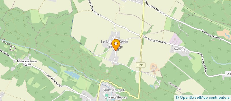 localisation de l'entreprise MONSIEUR PIERRE CHENAILLER  SAINT-FORGET