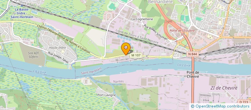 localisation de l'entreprise MONSIEUR PIERRE CHENET  SAINT-HERBLAIN