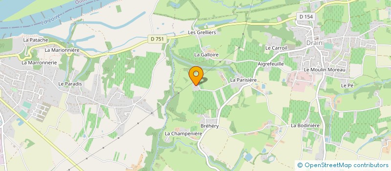 localisation de l'entreprise MONSIEUR PIERRE CHENOUARD  OREE-D'ANJOU