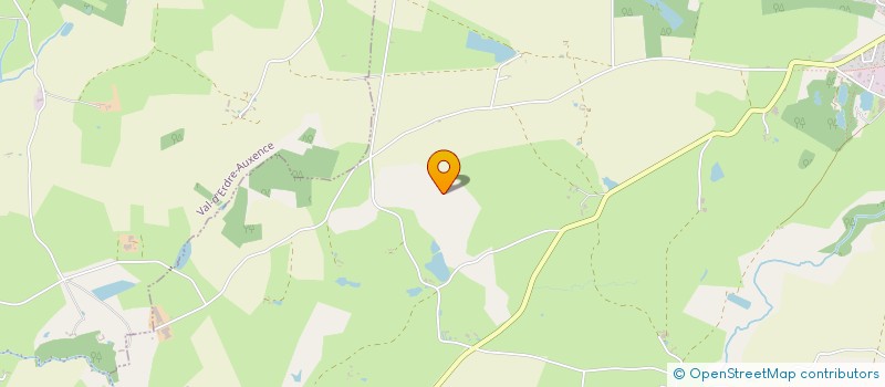 localisation de l'entreprise MONSIEUR PIERRE CHERBONNIER  VAL D'ERDRE-AUXENCE