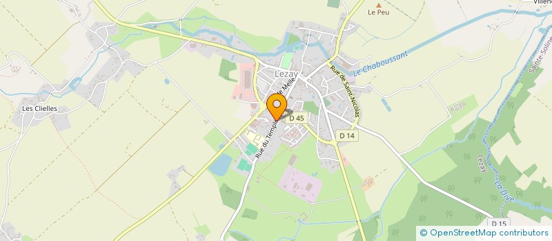 localisation de l'entreprise MONSIEUR PIERRE CHERPRENET à LEZAY