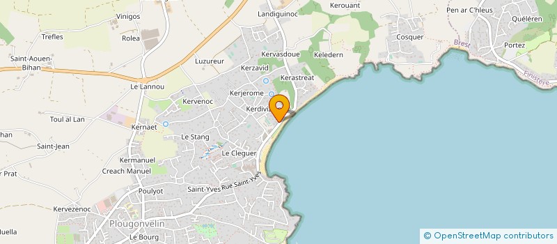 localisation de l'entreprise MONSIEUR PIERRE CHEVAL  PLOUGONVELIN