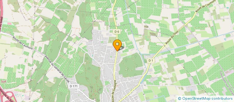 localisation de l'entreprise MONSIEUR PIERRE CHEVALIER  CAUMONT-SUR-DURANCE