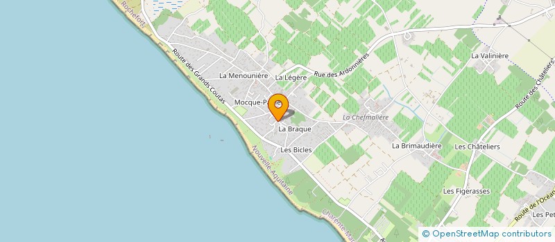 localisation de l'entreprise MONSIEUR PIERRE CHEVALIER  SAINT-PIERRE-D'OLERON