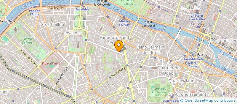 localisation de l'entreprise MONSIEUR PIERRE CHEVALIER  PARIS