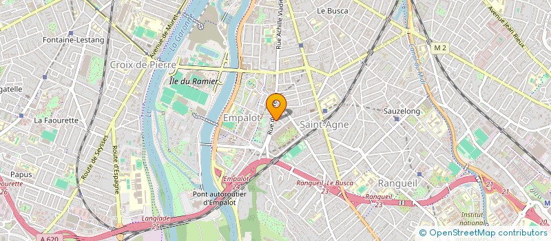 localisation de l'entreprise MONSIEUR PIERRE CHEVALIER  TOULOUSE