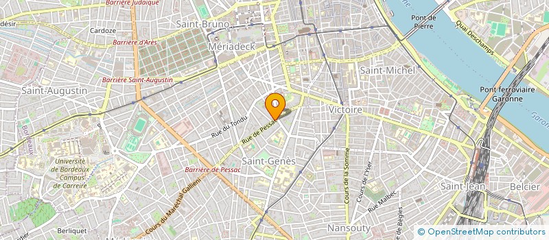 localisation de l'entreprise MONSIEUR PIERRE CHEVROT  BORDEAUX