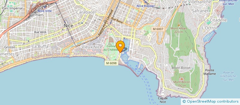 localisation de l'entreprise MONSIEUR PIERRE CHEYRE à NICE