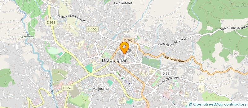 localisation de l'entreprise MONSIEUR PIERRE CHIARADONNA à DRAGUIGNAN