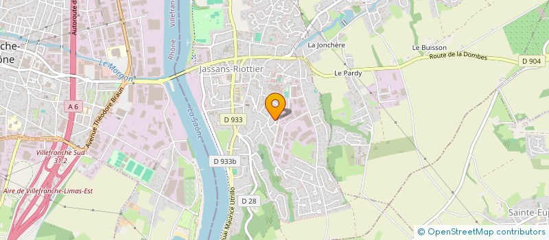 localisation de l'entreprise MONSIEUR PIERRE CHIROUZE à JASSANS-RIOTTIER