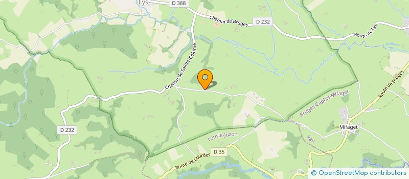 localisation de l'entreprise MONSIEUR PIERRE CHOURRE  LYS