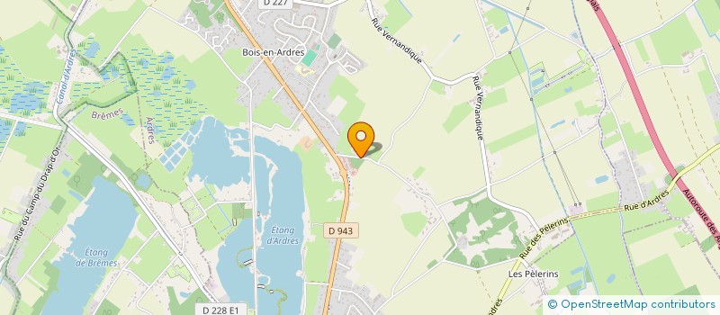 localisation de l'entreprise MONSIEUR PIERRE CHRETIEN  ARDRES