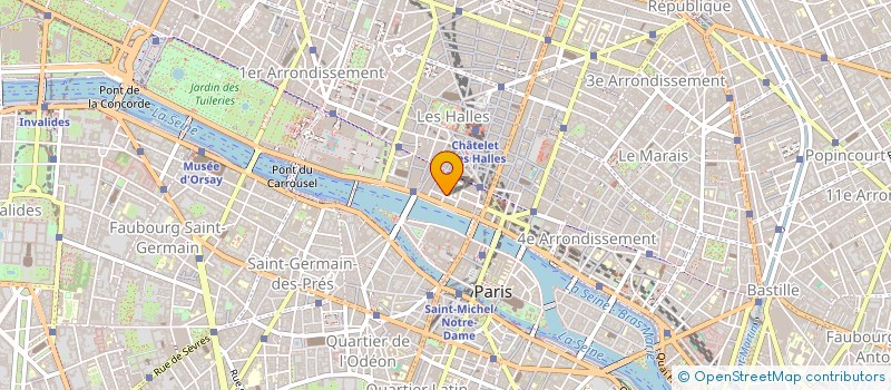localisation de l'entreprise MONSIEUR PIERRE CHRISTIN à PARIS