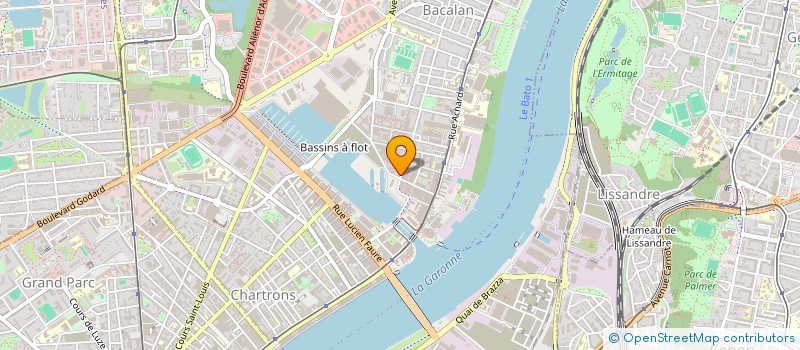 localisation de l'entreprise MONSIEUR PIERRE CHRISTOPHE CALLAC  BORDEAUX