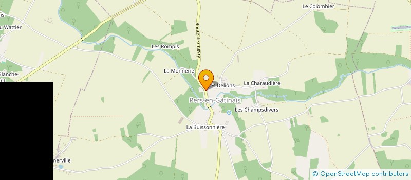 localisation de l'entreprise MONSIEUR PIERRE-CHRISTOPHE POITOU à PERS-EN-GATINAIS