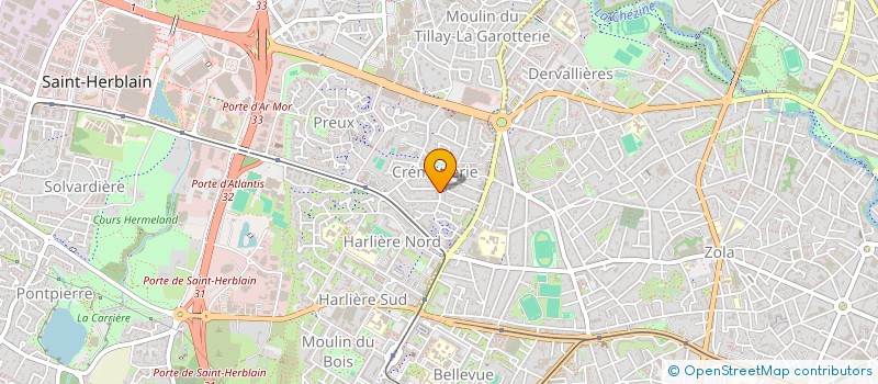 localisation de l'entreprise MONSIEUR PIERRE CHRYSOLOGUE DIA ALIHANGA à SAINT-HERBLAIN