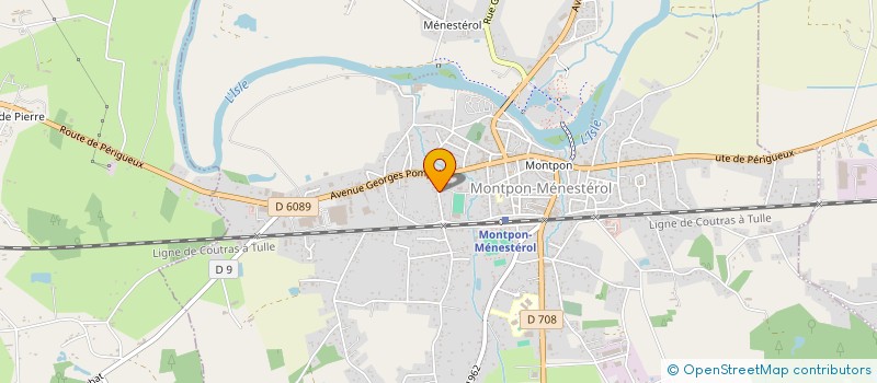 localisation de l'entreprise MONSIEUR PIERRE CICLOT  MONTPON-MENESTEROL