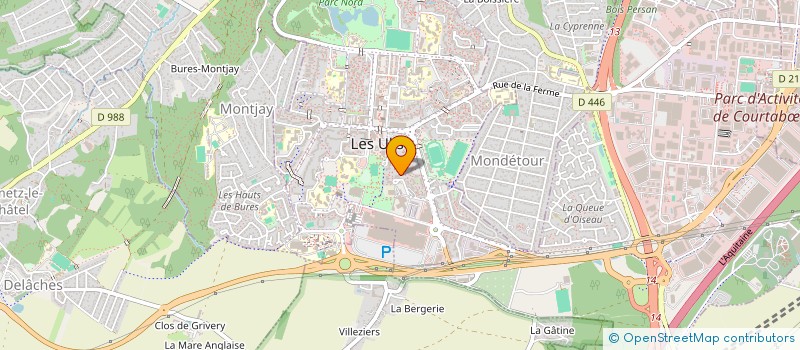localisation de l'entreprise MONSIEUR PIERRE CIRON  LES ULIS