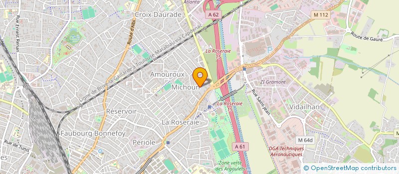 localisation de l'entreprise MONSIEUR PIERRE CLANET à TOULOUSE