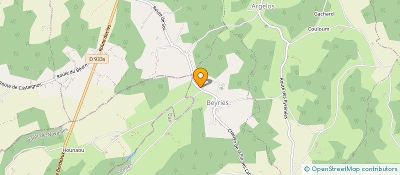 localisation de l'entreprise MONSIEUR PIERRE CLAVE  SAINTE-COLOMBE