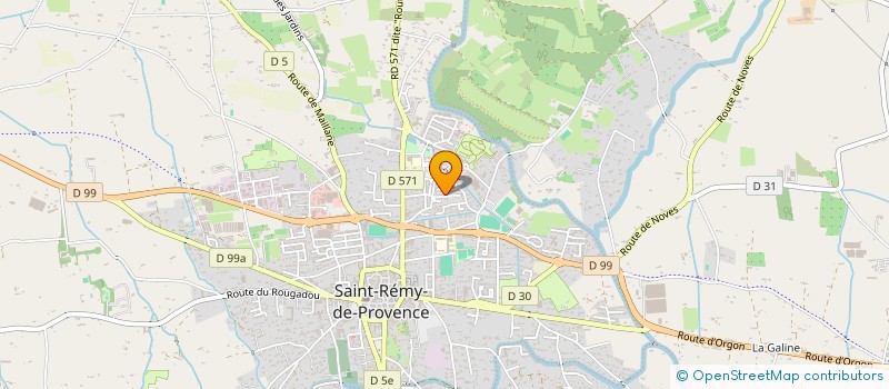 localisation de l'entreprise MONSIEUR PIERRE CLAVEL à ST REMY DE PROVENCE