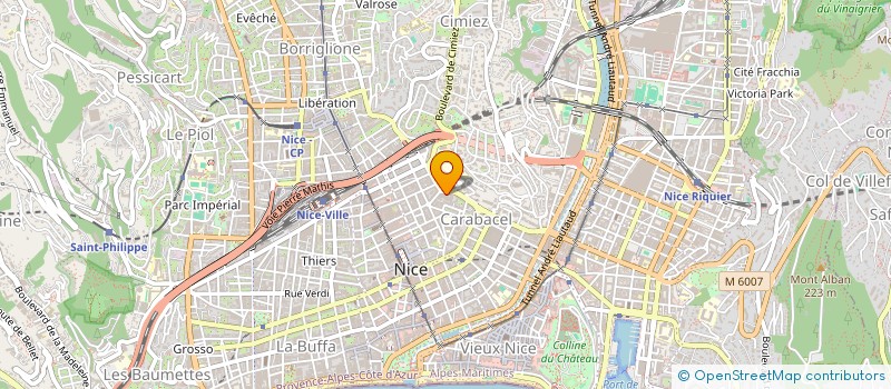 localisation de l'entreprise MONSIEUR PIERRE-CLAVER KAMGAING  NICE