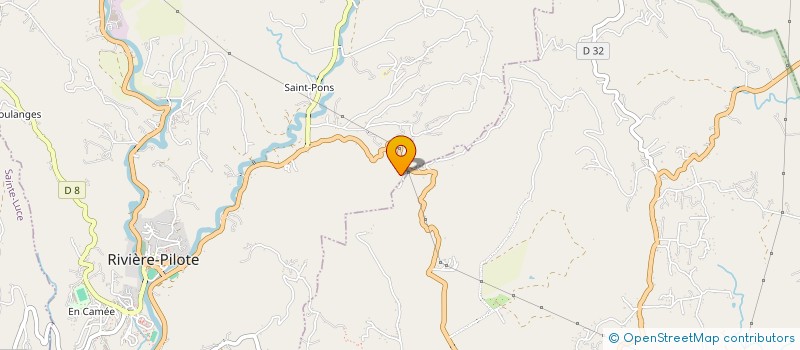 localisation de l'entreprise MONSIEUR PIERRE CLEM  RIVIERE PILOTE