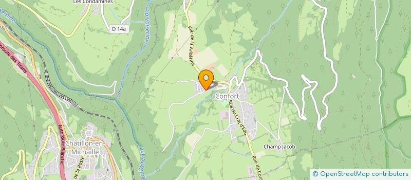 localisation de l'entreprise MONSIEUR PIERRE CLEMENT  CONFORT