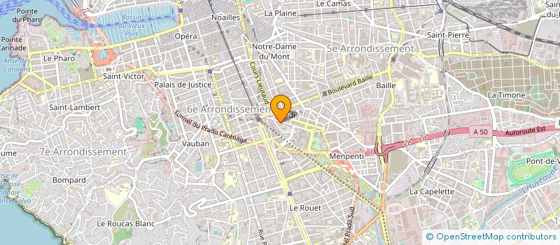 localisation de l'entreprise MONSIEUR PIERRE CLEMENT SICHEZ à MARSEILLE