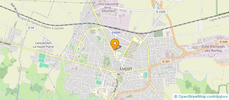 localisation de l'entreprise MONSIEUR PIERRE CLERC à LUCON