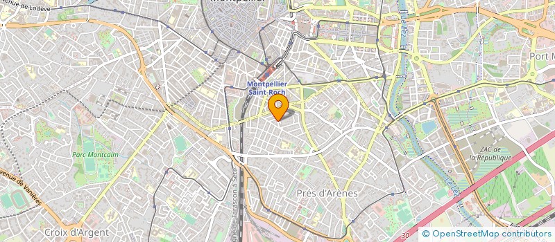 localisation de l'entreprise MONSIEUR PIERRE CLERC à MONTPELLIER