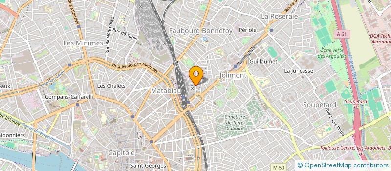 localisation de l'entreprise MONSIEUR PIERRE CLERC à TOULOUSE