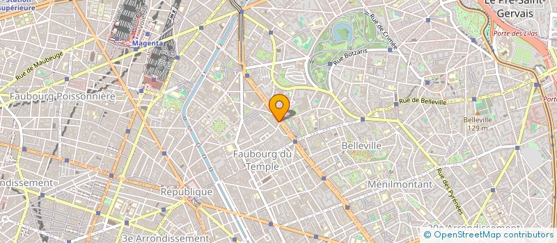 localisation de l'entreprise MONSIEUR PIERRE CLERMIDY  PARIS