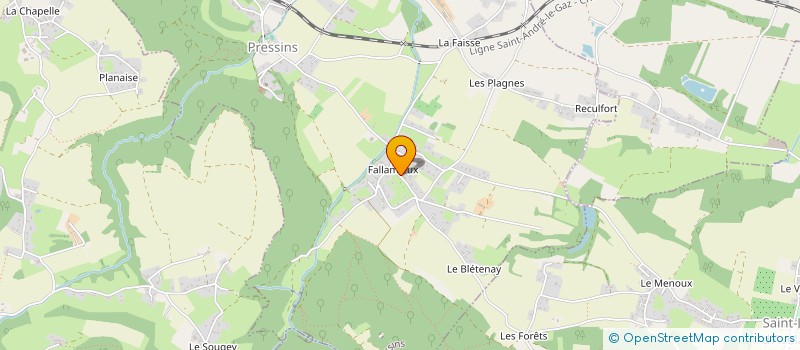 localisation de l'entreprise MONSIEUR PIERRE CLEYET-MERLE  PRESSINS