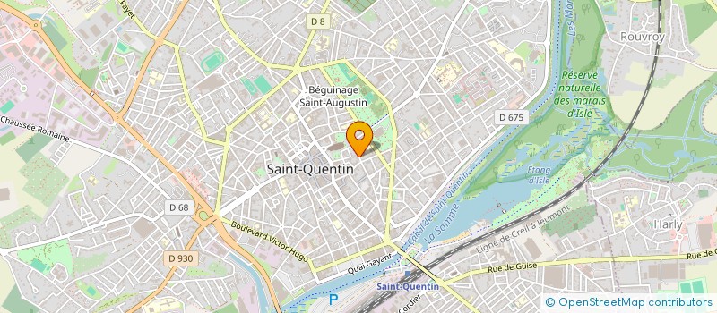 localisation de l'entreprise MONSIEUR PIERRE CLOSSET à SAINT-QUENTIN