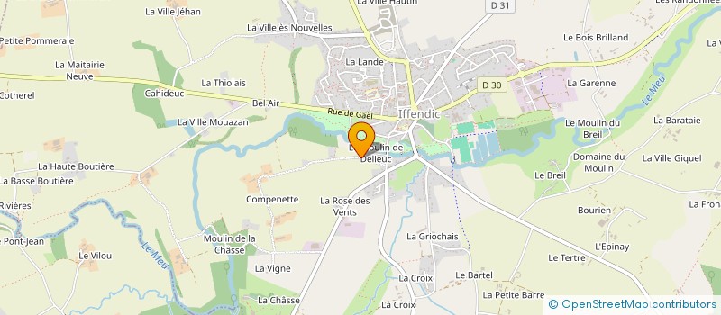 localisation de l'entreprise MONSIEUR PIERRE CLOUET  SAINT-GONLAY