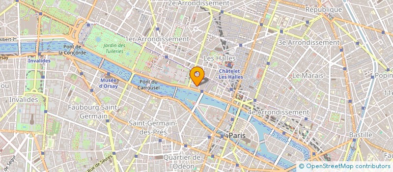 localisation de l'entreprise MONSIEUR PIERRE COCHEZ  PARIS