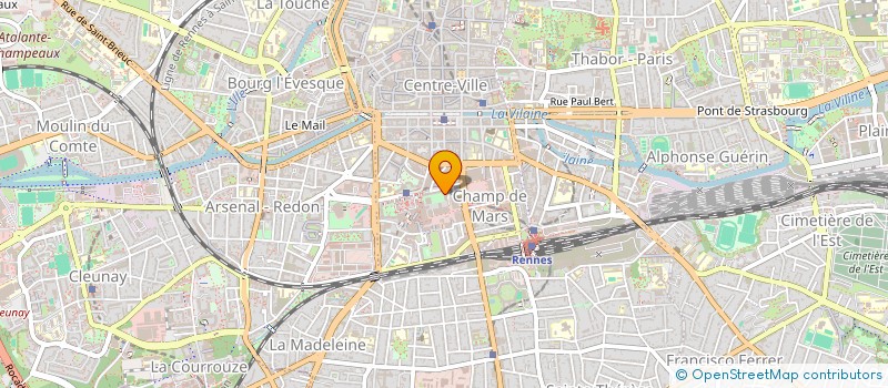 localisation de l'entreprise MONSIEUR PIERRE COEURDACIER à RENNES