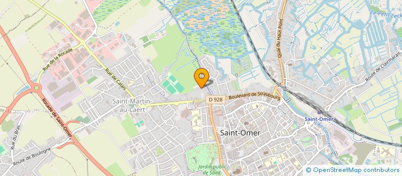 localisation de l'entreprise MONSIEUR PIERRE COLIN  SAINT OMER