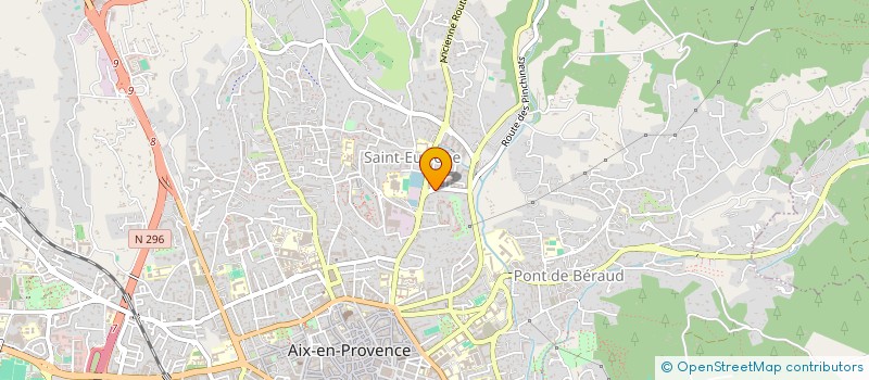 localisation de l'entreprise MONSIEUR PIERRE COLIN  AIX-EN-PROVENCE