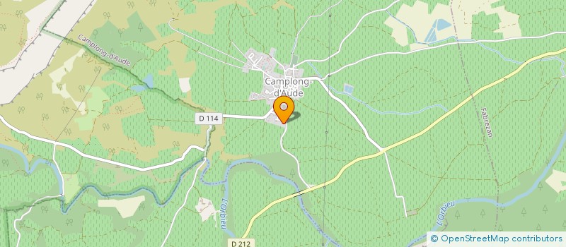 localisation de l'entreprise MONSIEUR PIERRE COLLADO  CAMPLONG D'AUDE