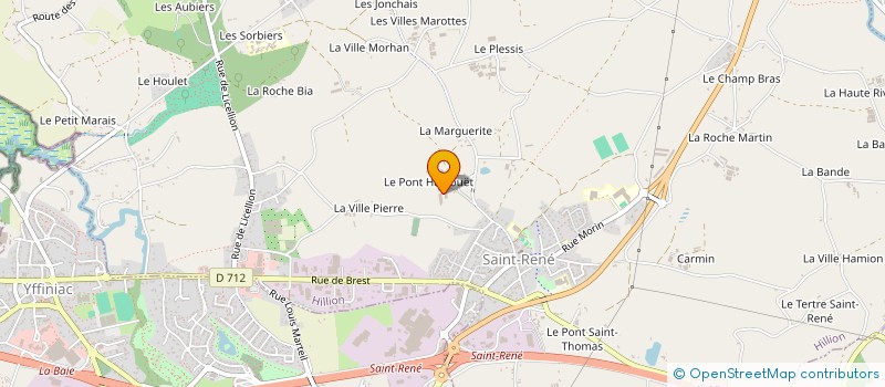localisation de l'entreprise MONSIEUR PIERRE COLLET à HILLION
