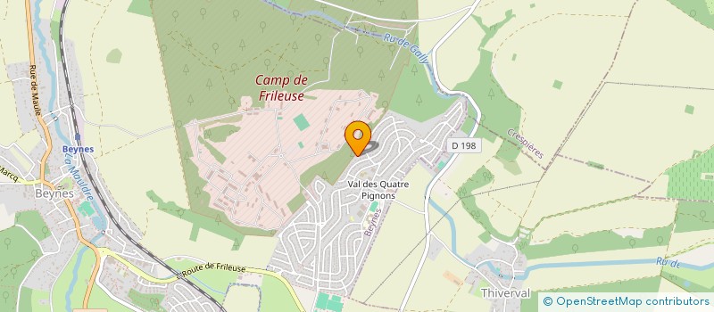 localisation de l'entreprise MONSIEUR PIERRE COLLETTE  BEYNES